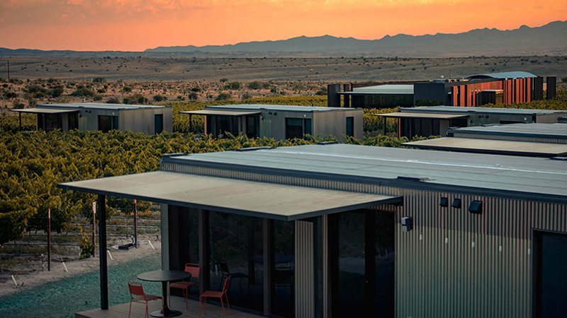 Modular rental housing, Arizona, US